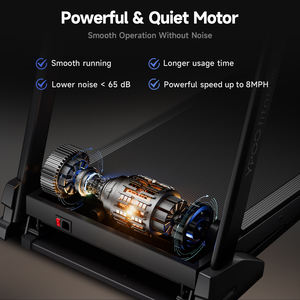 <span class=keywords><strong>Tapis</strong></span> de Course YPOO Haut de Gamme Pliable Électrique pour la Maison – Idéal <span class=keywords><strong>Fitness</strong></span> Vie Quotidienne - Product Image 6