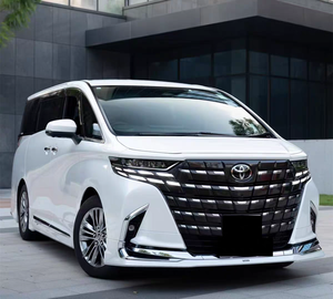 Nouveau kit de lèvres de pare-chocs avant et arrière de luxe avec découpes pour échappement, pour <span class=keywords><strong>Alphard</strong></span> Vellfire <span class=keywords><strong>Modellista</strong></span> Design - Product Image 1