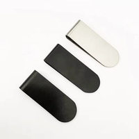 Nouveau Portefeuille Pliant en Métal VJ 20x55MM Mini Pince à Billets Plate pour Hommes d'Affaires