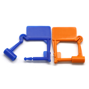 Yuedun YDPL010 - <span class=keywords><strong>Candado</strong></span> de Seguridad Desechable de un Solo Uso, Mini <span class=keywords><strong>Candado</strong></span> de Plástico PP con Cable de Acero Inoxidable para Restaurantes y Supermercados - Product Image 1