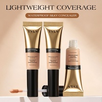 Fond de teint liquide soyeux imperméable TVLV 10 ml, couvrance longue durée, ne se déforme pas, convient à tous les types de peau