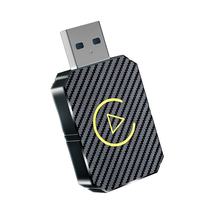 Adaptateur sans fil CarPlay Plug & Play élégant et brillant 2024, dongle de type C/USB, convertit les appareils électroniques grand public filaires en sans fil