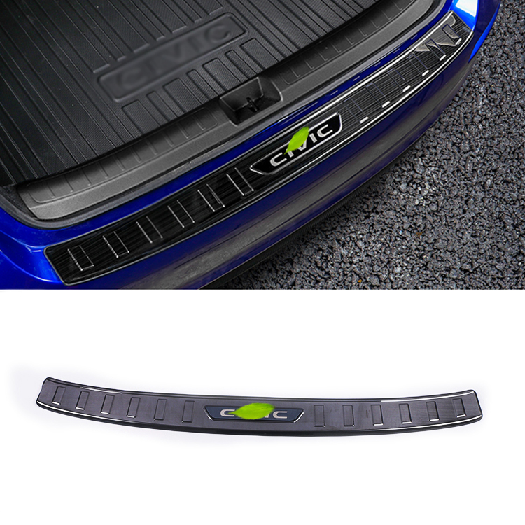 Protector Fibra Carbono Antiarañazos Pack 5 Protectores Parachoques Coche | Umbral Y Paragolpes Trasero Fibra Carbono Protector Maletero Coche