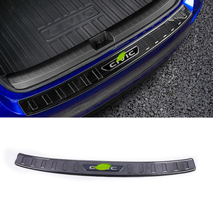 Protector Parachoques Trasero Para Hyundai Tucson - Fibra De Carbono Antiarañazos, Adhesivo, Fácil De Instalar