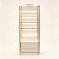 Meubles de présentation sur mesure pour lunettes, style moderne, pour magasins d'optique : Vitrines décoratives personnalisées pour lunettes