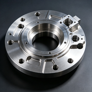 Composants de fraisage CNC de haute précision, boîtier carré en acier inoxydable sur mesure et bride ronde pour machines d'automatisation - Product Image 4