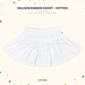 Falda pantalón mini con lazo para niñas, estilo A, cintura elástica, informal, de verano - Product Image 3