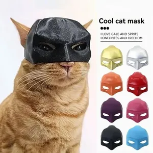 1 unidad Máscara Tong Cat Bat Cool Man, Máscara Cat Avenger, Máscara de Murciélago Mate Adorable, Juguetes de Superhéroes, Máscara Cat Bat Pet Man para Gatos y Perros - Product Image 2