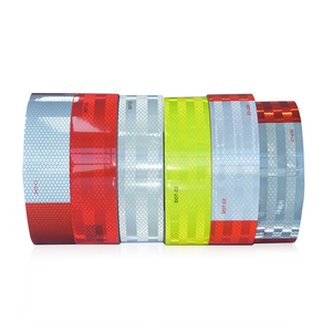 2 inch màu đỏ và trắng vàng kim cương lớp xe tải xe an toàn ECE Dot C2 băng phản chiếu cho Trailer cảnh báo thận trọng - Product Image 2