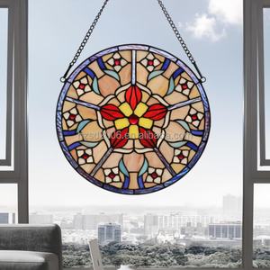 Ventana de Vidrio Sólido Estilo Europeo Floria Design de 12 Pulgadas, Alta Transmitancia de Luz, Decoración para Cocina, Dormitorio, Sala de Estar - Product Image 2