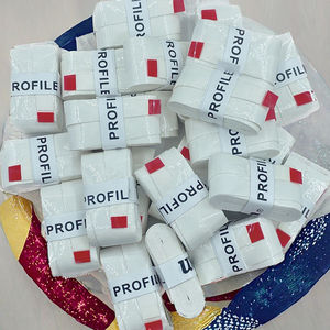 Overgrip Adherente de PU para Raqueta de Pádel, Tenis de Playa y Bádminton, Varios Colores Disponibles - Negro - Product Image 1