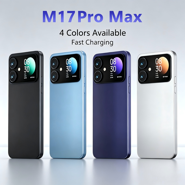 M17 Pro Max Smartphone with Octa-Core Processor