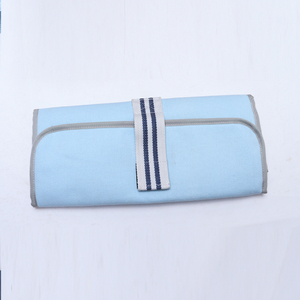 新品时尚设计师环保帆布大容量妈咪尿布袋婴儿换衣袋尿布袋 - Product Image 6