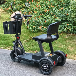 Triciclo Eléctrico Plegable desde Almacén en UE Batería de Plomo-Ácido de 36V 10A Conducción Fácil Velocidad 25KM/H Patinete Eléctrico de Movilidad de 3 Ruedas para Adultos - Product Image 2