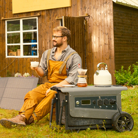 SOUOP lifepo4 batterie tragbare powerstation 3000w générateur solaire industrie étanche 3600w centrale électrique alimentation de secours