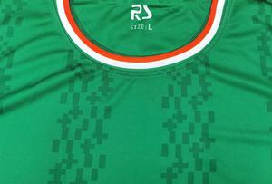 2025 חדש מנהג גברים סרוג חולצות טי עבור אוהדי כדורגל חולצת כדורגל חולצות עם דגל לאומי אירלנד בינלאומי - Product Image 3