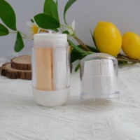 Botella de Plástico con Tapa de Rosca para Cosméticos, Lociones y Champús, Ecológica, de Alta Calidad, Personalizable, 20g 30g 40g, Suministro de Fábrica