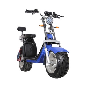 Nueva Motocicleta Eléctrica 2026 con Batería de Litio de 60V 20Ah, Motor sin Escobillas de 2000W, Estilo Harley, Scooter Eléctrico con Frenos de Disco FR, 40km/h - Product Image 4