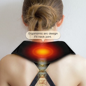 Masseur multifonctionnel portatif pour le dos, le cou et les vertèbres cervicales soulageant les douleurs musculaires grâce aux fonctions articulaires de massage - Product Image 2