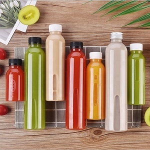 Bouteille de boisson en plastique PET transparente de qualité alimentaire de 250 ml à petite ouverture ronde pour yaourt et jus - Product Image 6