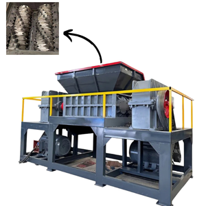 Machine de broyage automatique à double foyer pour matériaux souples, films plastiques, sacs tissés et déchets - Product Image 1
