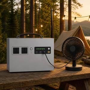 Générateur solaire 1200W, double sortie AC, 2 USB, entrée PV 12V, léger, écologique, pour la maison, le camping et les activités de plein air - Product Image 3