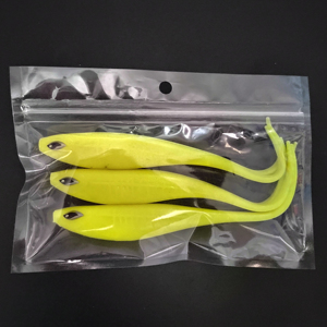 <span class=keywords><strong>Mister</strong></span> Lure 10ซม. 14ซม. 18ซม. Soft Lure TPR Fork-TAIL 3ชิ้น A BAG Fishing Fish Shape Soft Lure - Product Image 4