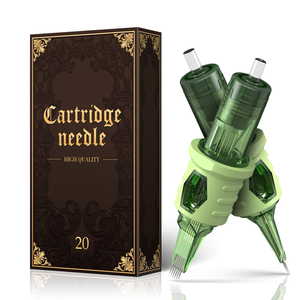 Agujas <span class=keywords><strong>de</strong></span> Cartucho Desechables Profesionales para Tatuajes, Venta al por Mayor, Personalizadas, 20 Unidades, 5RM, 7RM, 9RM, 7RS, RM, 1RL, 3RL, 5RL, 7RL, 9RL, 11RL, 13RL, 15RL, RL - Product Image 1