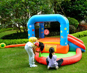 HAPPY Commercial <b>Inflatable</b> Oxford Kids <b>House</b>,toddlers Indoor Small <b>House</b> <b>House</b> <b>Inflatable</b> Kids Bouncer HAPPY Commercial - Product Image 4