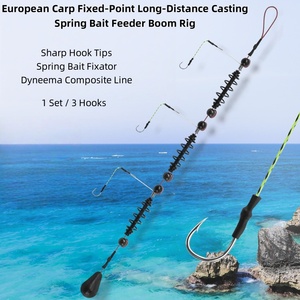 Carpa plateada Bighead línea principal de pesca anzuelos de rama sin enredos Anti enredos pez monstruo Kit de anclaje - Product Image 3