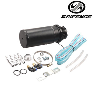 Bouchon de ventilation d'huile moteur de voiture avec filtre pour mise à niveau et modernisation, design en métal noir - Product Image 5