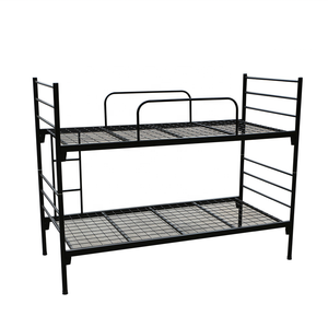 Lit double le plus vendu, avec un cadre en acier robuste. Convient pour une utilisation dans les dortoirs, les écoles et les appartements. - Product Image 4