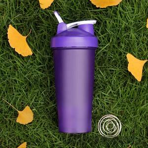 Wholesale 600ml Sports Shake <b>Bottle</b> Fitness Cup Milk Protein Powder Shake Cup Mixing Cup Custom logo - Product Image 3