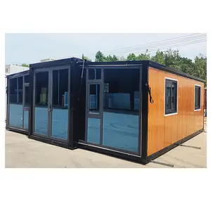 Cost Price Prefabricated Houses Villas 40ft Steel Structure All With Steel Structure Prefab Villa Luxury Container House