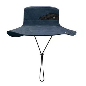 Sombrero de Pesca y Senderismo para Hombre, de Ala Ancha, Transpirable, con Protección Solar, Gorra Deportiva para Adultos - Product Image 2