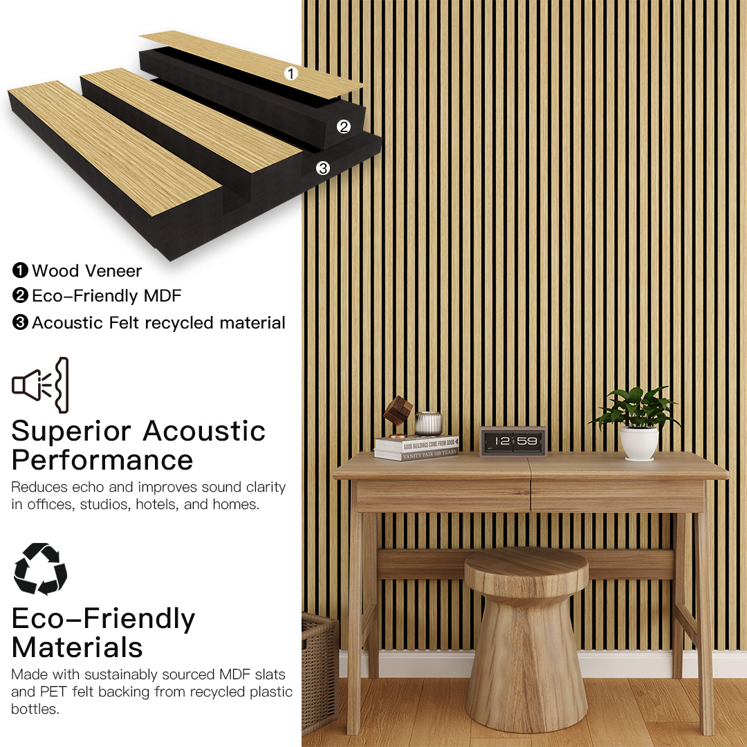 wood slats wall panels