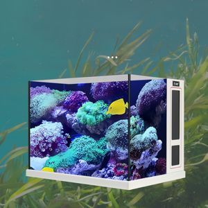 <span class=keywords><strong>Aquarium</strong></span> en verre <span class=keywords><strong>Cube</strong></span> à haute transmission de la lumière <span class=keywords><strong>Aquarium</strong></span> de salon <span class=keywords><strong>Aquarium</strong></span> avec armoire - Product Image 3
