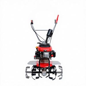 Gasoline Powered Mini <b>Cultivator</b> with Rotary Blades Durable Farming Tools for Vegetable Gardens garden <b>cultivators</b> for sale mini - Product Image 1