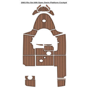 Vente chaude 2003 Rio Sol 600 Open EVA Teak Decking pour yachts et bateaux - Favoris d'eBay et d'AliExpress - Product Image 3