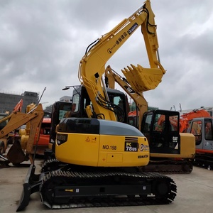 Mini excavadora usada de 7,8 toneladas KOMATSU PC78US Excavadora de orugas usada de alta calidad a bajo precio KOMATSU PC78US Venta caliente - Product Image 1