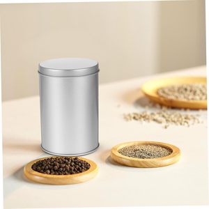 Boîte d'emballage en métal de haute qualité pour thé matcha noir, 50g 100g, boîtes rondes personnalisées, petites boîtes à thé en métal pour café - Product Image 6