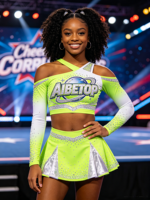Ventes chaudes - Uniformes de cheerleading - Logo personnalisé - Conception gratuite - MOQ faible - Costumes de cheerleaders de haute qualité - Vente en gros