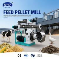 Machine à granulés d'aliments pour animaux YUDA à faible consommation d'énergie, 4-6t/h, fabrication automatique, certifiée CE ISO