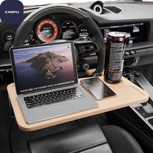 Table de Voiture Pliable Multifonctionnelle Carfu pour Intérieur de Voiture, Plateau de Volant, Accessoire Portable - Product Image 1