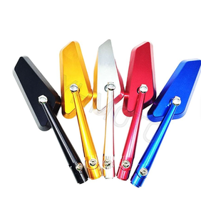 อะไหล่ยามาฮ่า R1 R3 R125 Z <span class=keywords><strong>1000</strong></span> 750 GSR600 XVS950 <span class=keywords><strong>Virago</strong></span> XJR1300 อะไหล่แต่ง CNC กระจกมองหลังแบบสปีกเกอร์ - Product Image 1
