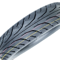 إطارات دراجات نارية بدون أنابيب مقاس 120/80-17 و130/70-17 و140/70-17 بتقنية عالية الجودة وعمر طويل وقبضة ممتازة، إطار دراجة نارية مقاس 17 بوصة