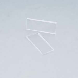 Fenêtres d'angle en fluorure de baryum optique infrarouge BaF2 polies à haute transparence personnalisées pour instrument de précision optique - Product Image 2