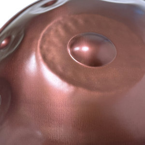 Handpan Aegean de 9 Notas em Aço Inoxidável Feito à Mão para Cura Sonora - Product Image 4