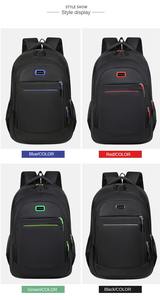 Custom Unisex College Backpack Waterproof Oxford Polyester Laptop <b>Bag</b> Zipper Anti-Theft USB Travel School <b>Computer</b> Notebook - Product Image 6