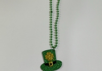 Fournitures pour la Saint-Patrick et le Mardi Gras Petits colliers de perles, y compris le collier de singe Parade jette des perles Lumière LED Sacs emballés